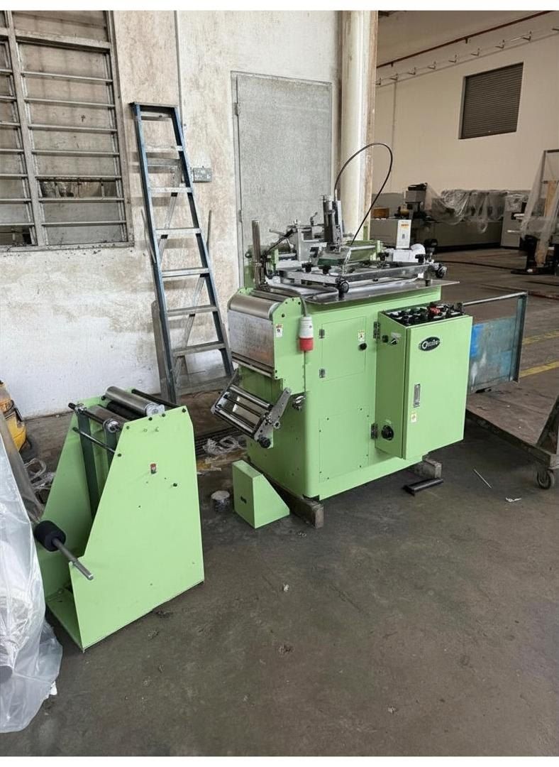 Refurbished roll-to-roll silkscreen machine
