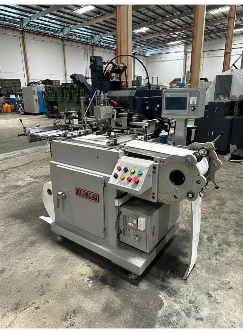 Refurbished silkscreen label printing machine